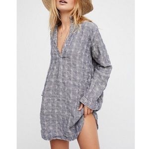 GUC Free People x CP Shades linen Bailey tunic M